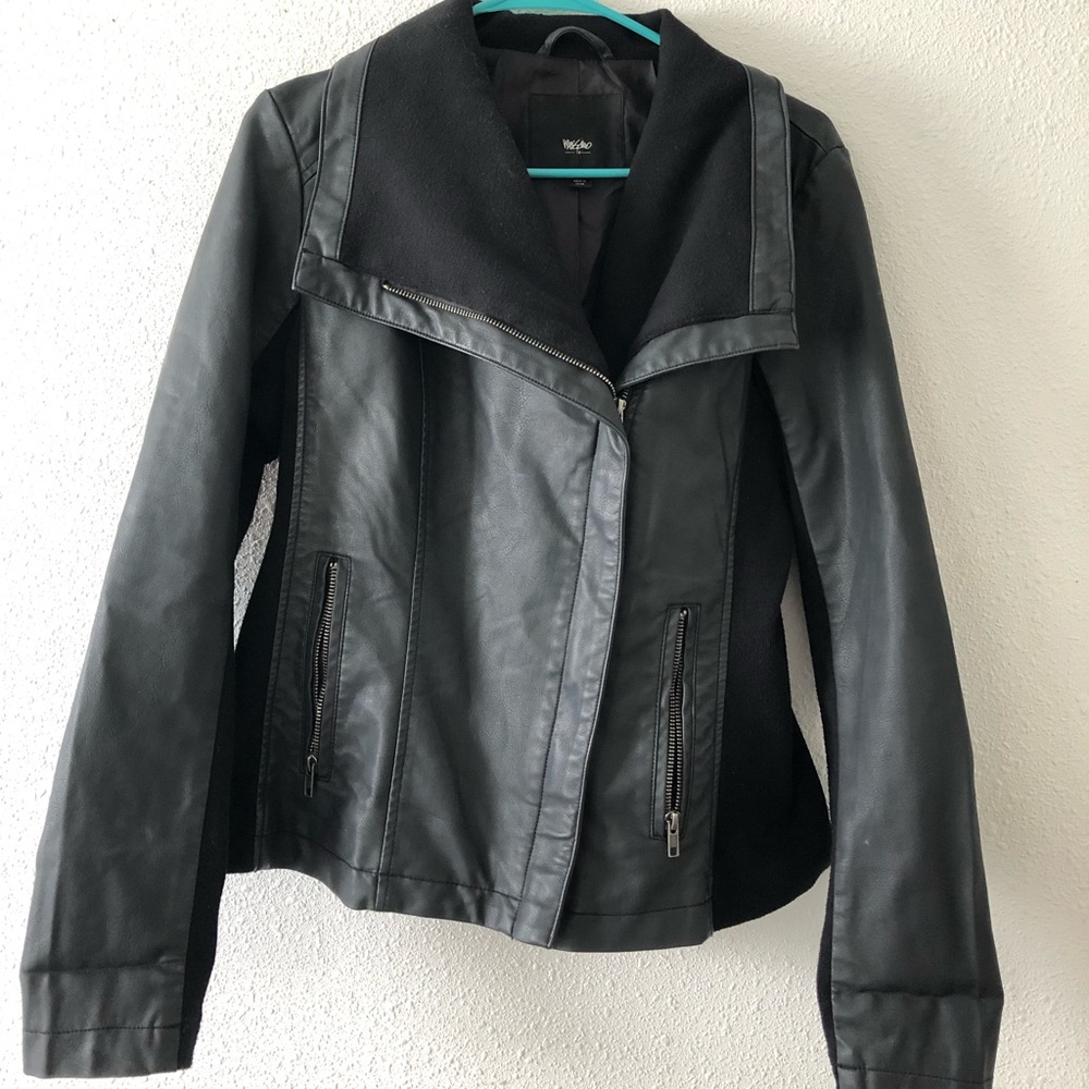 Faux Leather Jacket